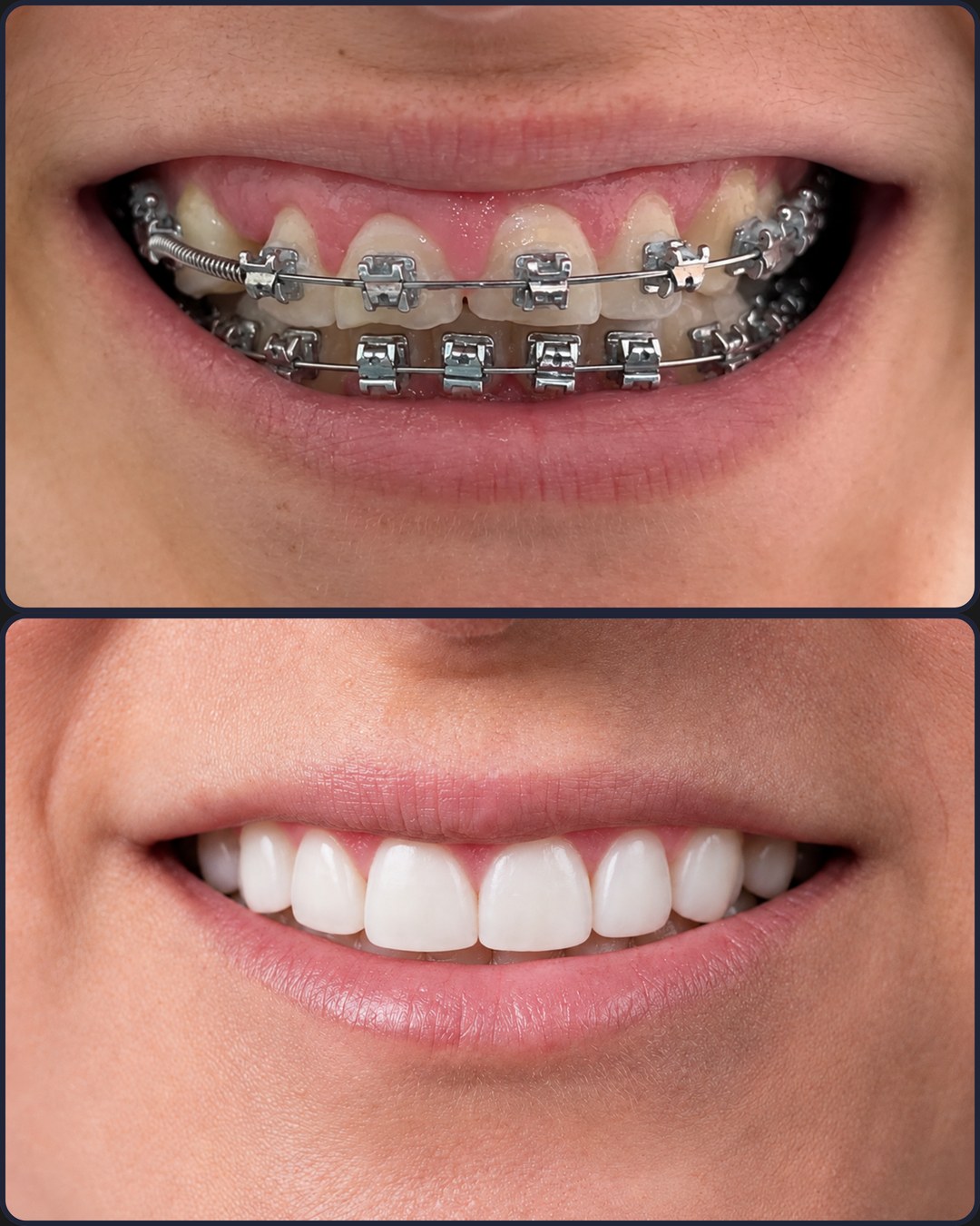 Antes e depois - OdontoSin